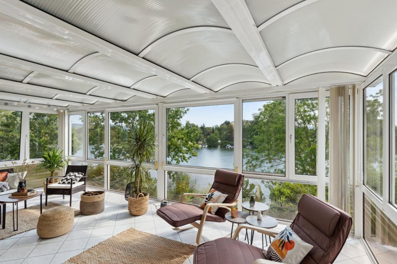Charysma - Chillout-Loft, Wintergarten, E-Kamin, Massage-Sessel, Schlafzimmer Mit Smart-Tv, 2 Parkplaetze Hamelin Exteriör bild